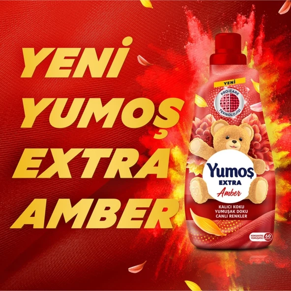 Yumoş Çamaşır Yumuşatıcısı Amber 1440Ml+Sıvı Deterjan Renk 2520Ml+Sıvı Deterjan Siyah 2520Ml - 3
