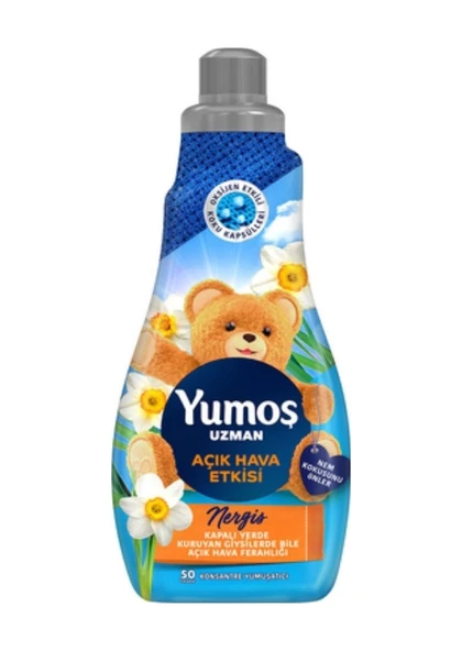 Yumoş Extra Açık Hava Etkisi Nergis Çamaşır Yumuşatıcısı 1200 ML