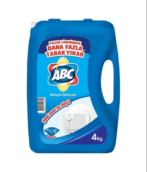 Abc Bulaşık Deterjanı Power 4 Lt 4 Adet ürün görseli 1