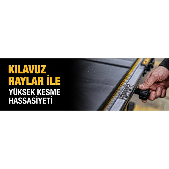 Dewalt DWE7492 2000WATT 250MM Profesyonel Tezgâh Tipi Testere - Resim 3