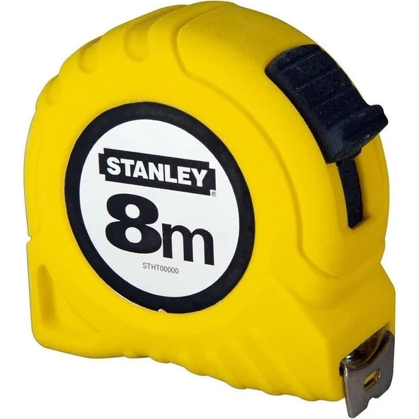 Stanley 1-30-457 Sarı Şerit Metre 8m 25MM ürün görseli 1