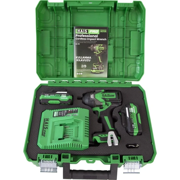 Hais Pro Haıspro RB-810 Profesyonel Darbeli Somun Sıkma 1100 Nm 21 V - Resim 3