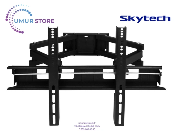 Skytech 65/uhd8300 Uyumlu 42”- 55”- 65”- 75” inç Lcd Led Ekran Tv Hareketli Askı Aparatı ürün görseli