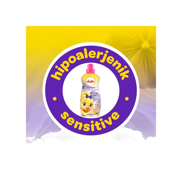 Dalin Çamaşır Yumuşatıcı Konsantre 1500ml Düş Bahçesi 4 Lü Set 4'lü Set - 6