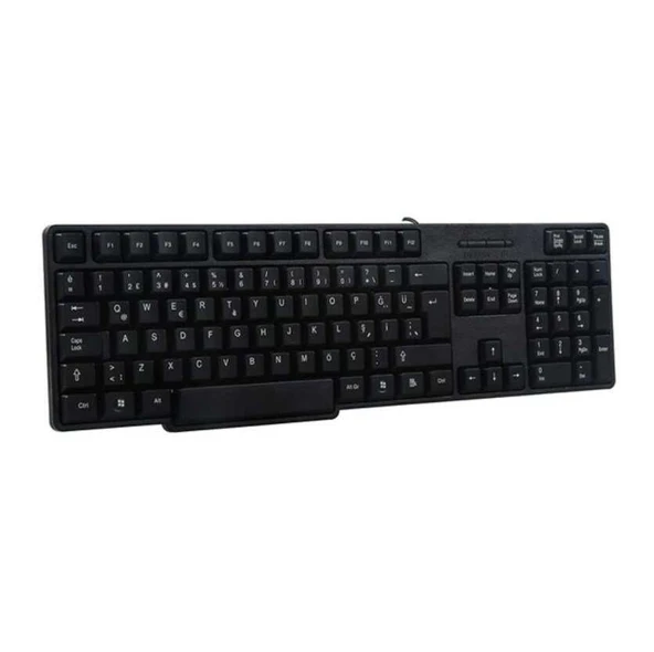 Everest KB-517U USB Kablolu Siyah Standart Standart Q Klavye - 3