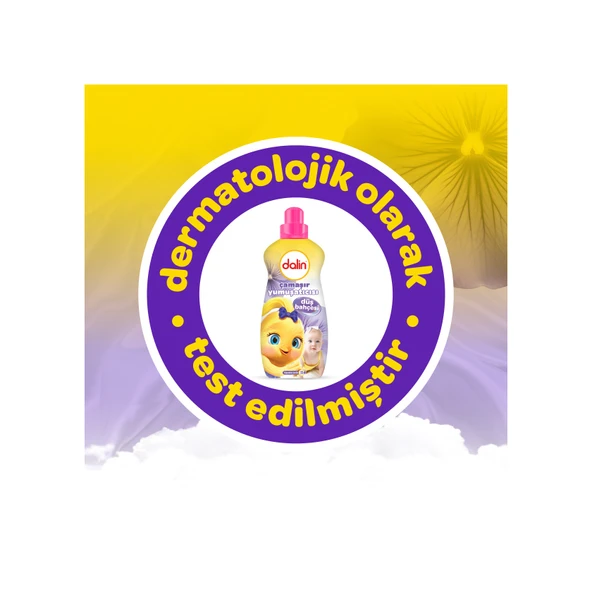 Dalin Çamaşır Yumuşatıcı Konsantre 1500ml Düş Bahçesi 3 Lü Set 3'lü Set - 7