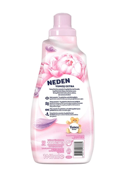 Yumoş Extra Konsantre Çamaşır Yumuşatıcısı Şakayık 3 x 1440 ML - 3