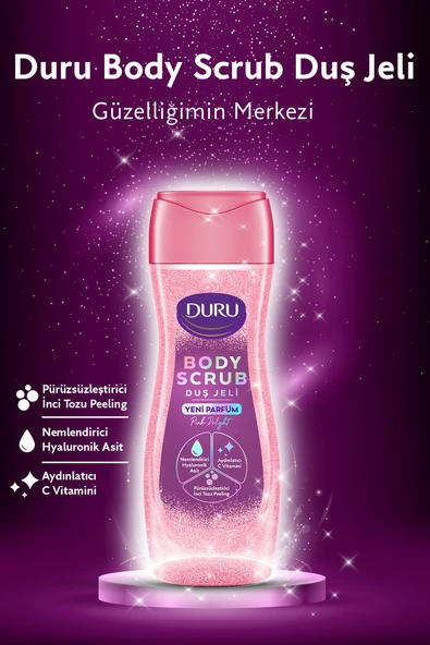 Duru Body Scrub Pink Delight & Ice Light Duş Jeli 2x450 Ml Diğer - 2