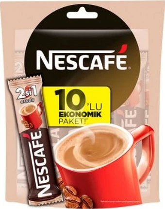 Nescafe 2si1 Arada 6 x 10'lu ürün görseli