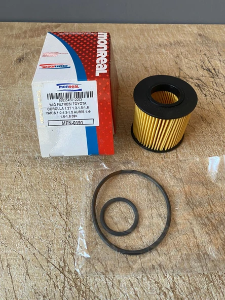 Monreal MFN-0191 Yağ Filtresi Corolla Yaris Auris Avensis RAV4 (1.2-1.3-1.4-1.5-1.6) 415237010