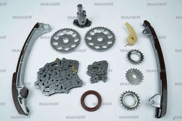 EKSANTRİK ZİNCİR SETİ AVENSIS 2001-2008 1AZFSE / RAV-4 2005-2008 1AZFE / 2.0 BENZİNLİ (11 PARÇA) 13506 0H010 - Resim 3