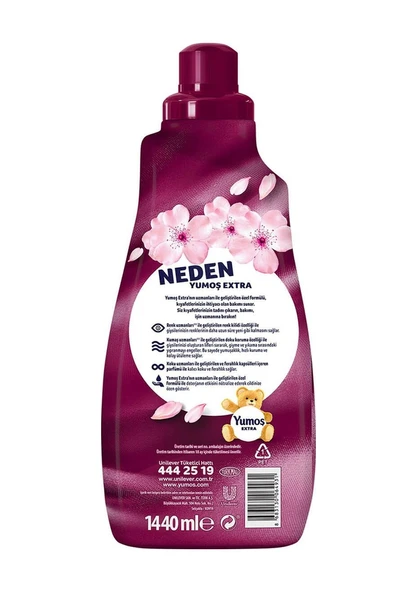 Yumoş Extra Sakura Çamaşır Yumuşatıcı 1440 ML - Resim 8