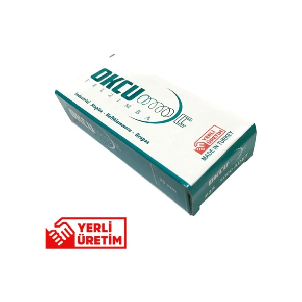 Okçu F25 Brad Zımba Çivisi 5000 Adet 18 - 25 mm ürün görseli