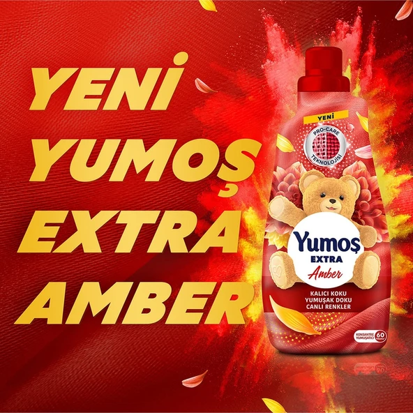 Yumoş Extra Yumuşatıcısı Amber + Lilyum +Orkide 1440Ml - 3