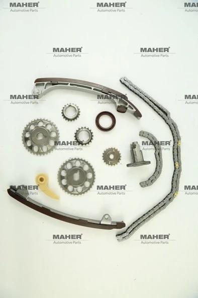 EKSANTRİK ZİNCİR SETİ AVENSIS 2001-2008 1AZFSE / RAV-4 2005-2008 1AZFE / 2.0 BENZİNLİ (11 PARÇA) 13506 0H010 ürün görseli