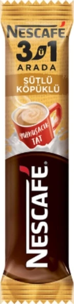 Nescafe 3ü 1 Arada Sütlü Köpüklü Kahve 17.4g 10lu X 12 Paket - Resim 2