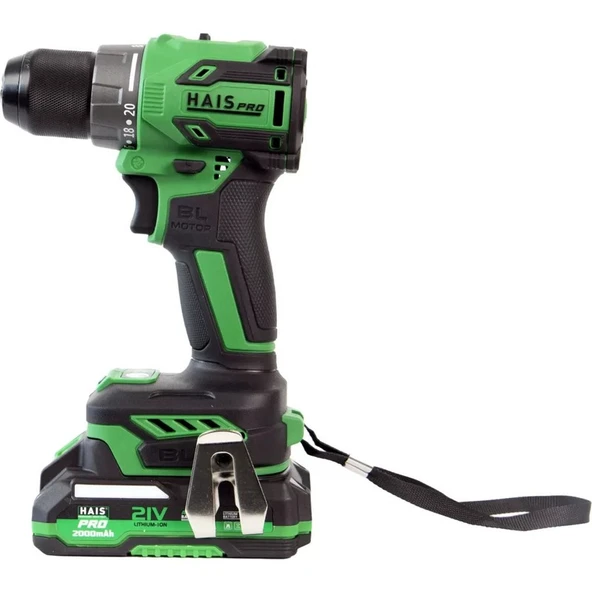 Hais Pro Pro RB-DB2101 Profesyonel Vidalama Matkap 21 V 2.0 Ah Çift Akülü ürün görseli