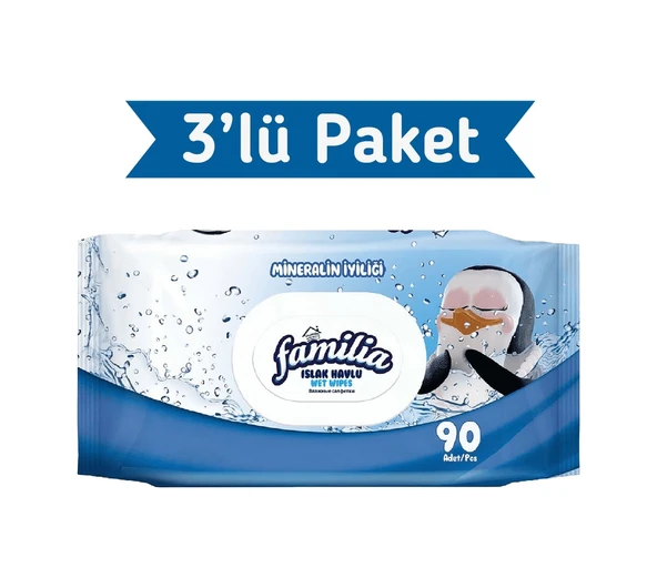Familia Mineralin İyiliği Islak Havlu Mendil 90x3 270 Yaprak ürün görseli