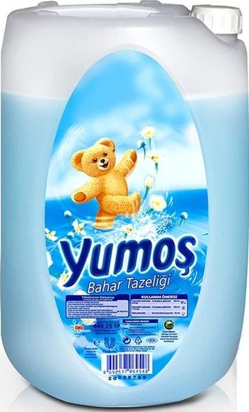 Yumoş Çamaşır Yumuşatıcısı Bahar Tazeliği 2 x 5 L