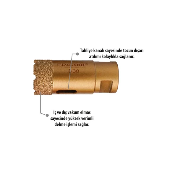 Eratool Mermer Granit Panç 42 mm M14 ERA55895 Eratool - Resim 2