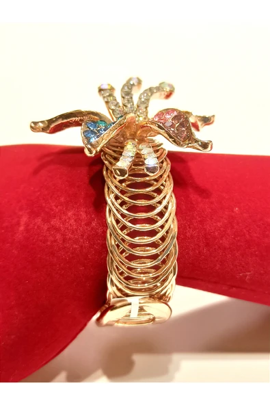 Monalisa Home Lüks Tasarım Yaylı Her Bileğe Uyan Bileklik ürün görseli 1