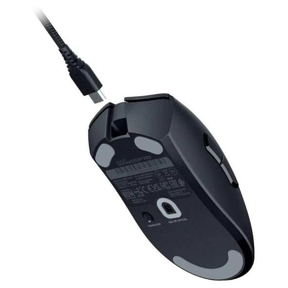 Razer DeathAdder V3 Pro Siyah Gaming Mouse RZ01-04630100-R3A1 - Resim 3
