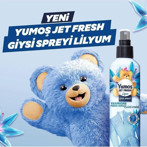 Yumoş Jet Fresh Lilyum 2 x 200 ML + Orkide 2 x 200 ML - 4