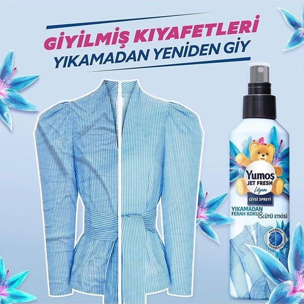 Yumoş Jet Fresh Lilyum 2 x 200 ML + Orkide 2 x 200 ML - 2