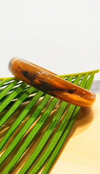 Monalisa Home Kemik Renkli Şık Mika Bileklik ürün görseli 1