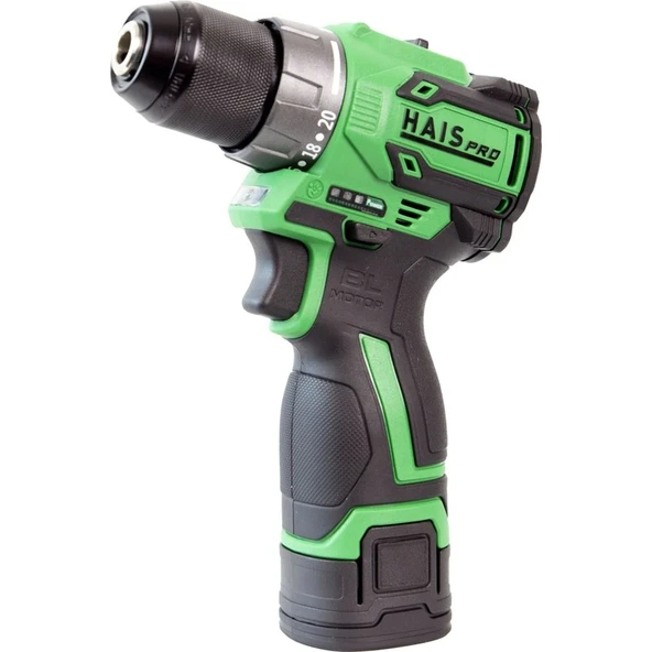 Hais Pro Profesyonel Vidalama Matkap 16 V 2.0 Ah Çift Akülü ürün görseli