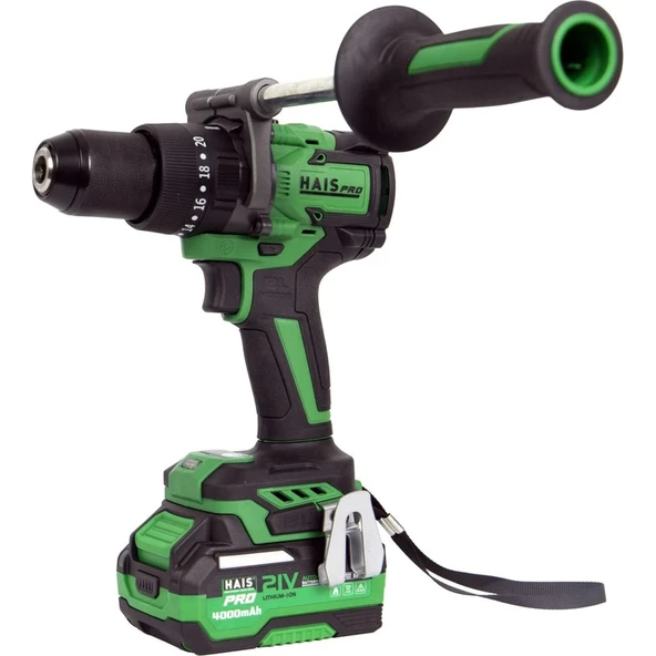 Hais Pro Profesyonel Darbeli Matkap 21 V 4.0 Ah Çift Akülü RB-DB2109 ürün görseli 1