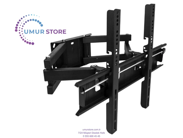 Skytech 65/uhd8300 Uyumlu 42”- 55”- 65”- 75” inç Lcd Led Ekran Tv Hareketli Askı Aparatı - Resim 2