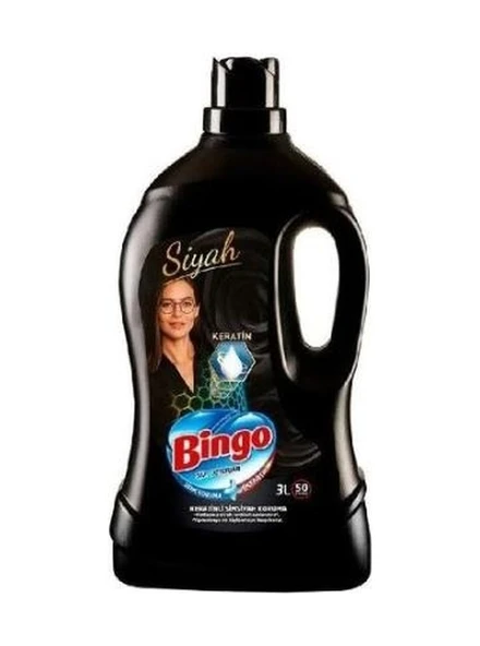 Bingo Siyah Koruma Sıvı Çamaşır Deterjanı 50 Yıkama 3 L ürün görseli