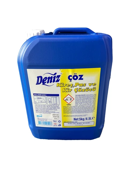 Deniz Kireç Pas ve Kir Çözücü - 5 Kg. ürün görseli 1