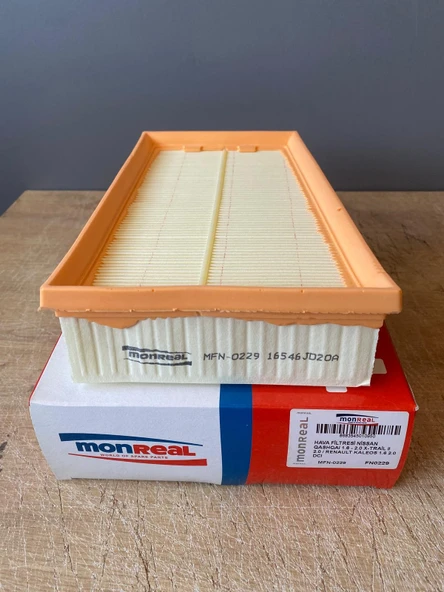 Monreal MFN-0229 Hava Filtresi QASHQAI 1.6 - 2.0 X-TRAIL II 2.0 RENAULT KALEOS 1.6 2.0 DCI 165466131R