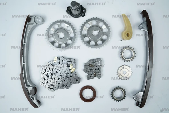 EKSANTRİK ZİNCİR SETİ AVENSIS 2001-2008 1AZFSE / RAV-4 2005-2008 1AZFE / 2.0 BENZİNLİ (11 PARÇA) 13506 0H010 - Resim 4