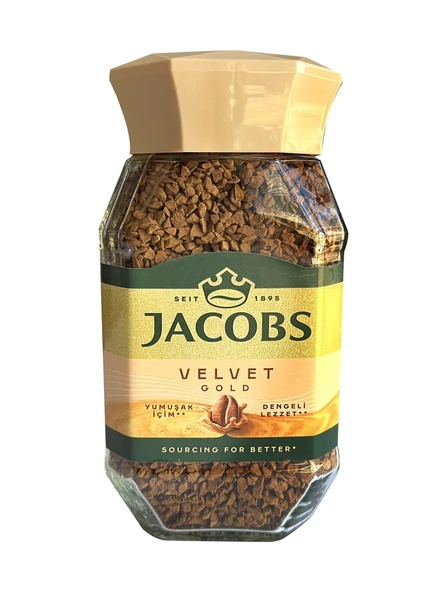 Jacobs Velvet Gold 100 Gr Çözünebilir Kahve X 4 Adet Çözünebilir - Resim 2