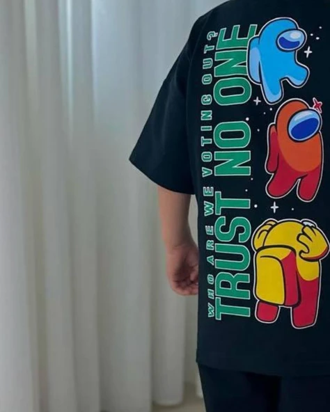 Cg Kids Among Us Erkek Çocuk Şortlu Alt Üst Takım - 2