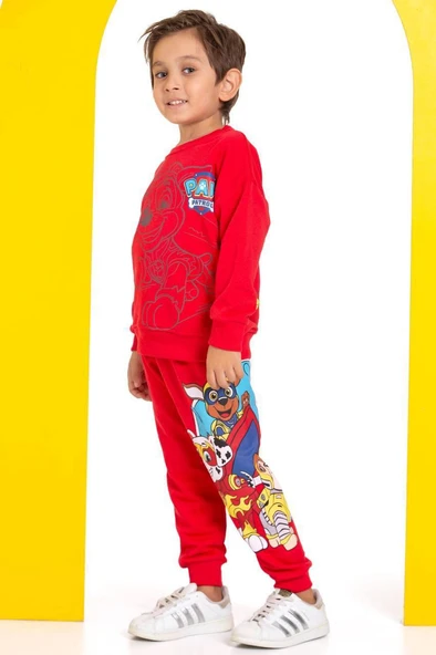 Paw Patroll Takım Erkek Çocuk 3ip Kumaş Eşofman Takım - 2