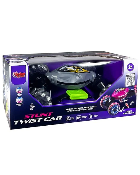 Vardem Uzaktan Kumandalı Full Fonksiyon Bilekten Kontrol Akrobatik Twist Araba Gri HG428