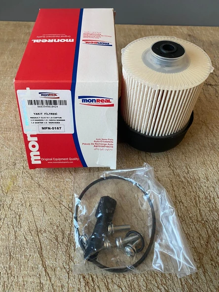 Monreal MFN-0167 Yakıt Filtresi Clio IV 1.5 Captur 1.5 KANGOO 1.5 Dokker 1.5 Duster 1.5 164031581R 164031462