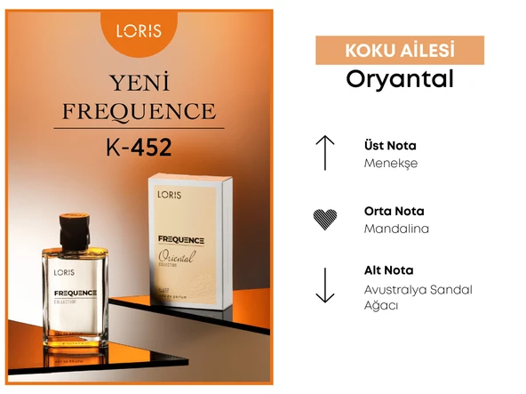 K-452 Frequence Kadın EDP Parfüm 50 ML - 2