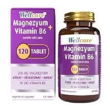 Wellcare Magnesium Vitamin B6 120 Tablet ürün görseli