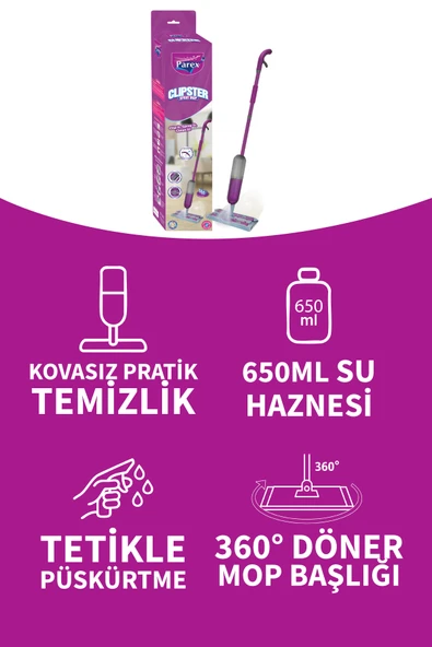 Parex Clipster Sprey Mop - Resim 4