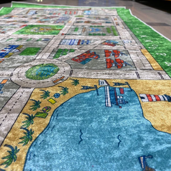 ŞEHİR OYUN HALISI 150*100 - Resim 3