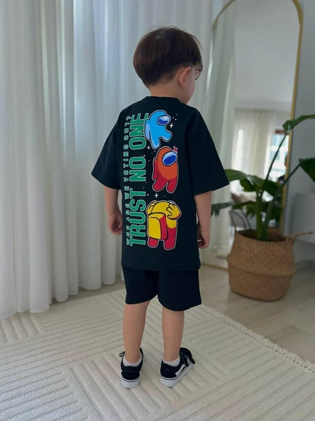Cg Kids Among Us Erkek Çocuk Şortlu Alt Üst Takım - 3