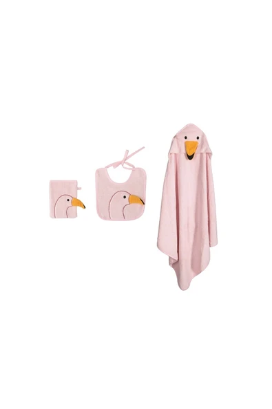 Porland Duck Pembe Mama Önlüğü - 4