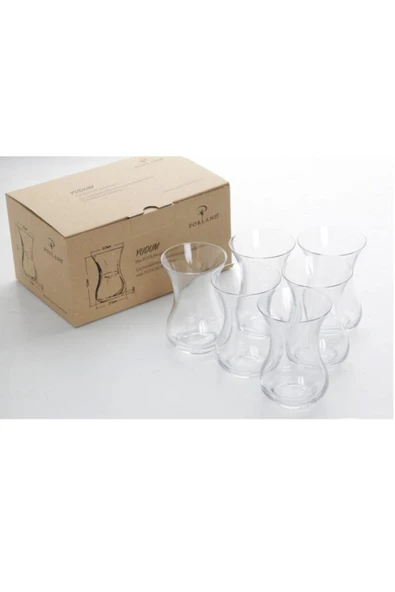 Porland Yudum Çay Bardağı Seti 140cc 04fıa002171 ürün görseli 1