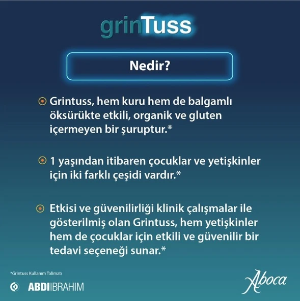 Grintuss Pediatrik Öksürük Şurubu 128 Gr - Resim 2