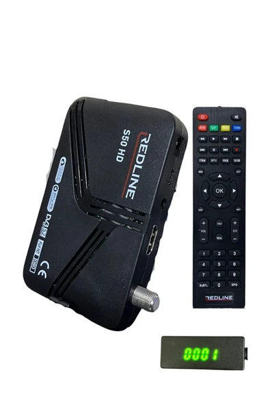 SNRELK HAMA redline FULL HD UYDU ALICISI ÇİFT USB MİNİ UYDU ALICISI - Resim 4